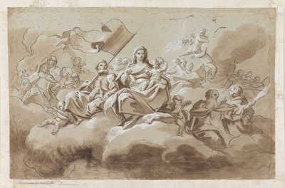 The Virgin and Child Surrounded by Saints by Antonio di Dominici